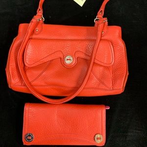 New Cole Haan Bag & wallet Tangerine NWT